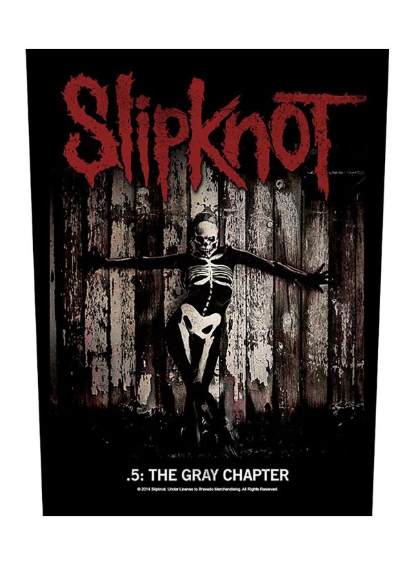 Slipknot Gray Chapter Back Patch