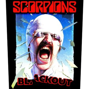 Scorpions Blackout Back Patch