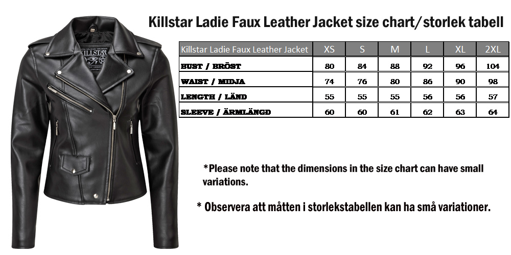 Faux Leather Ladie Jacket