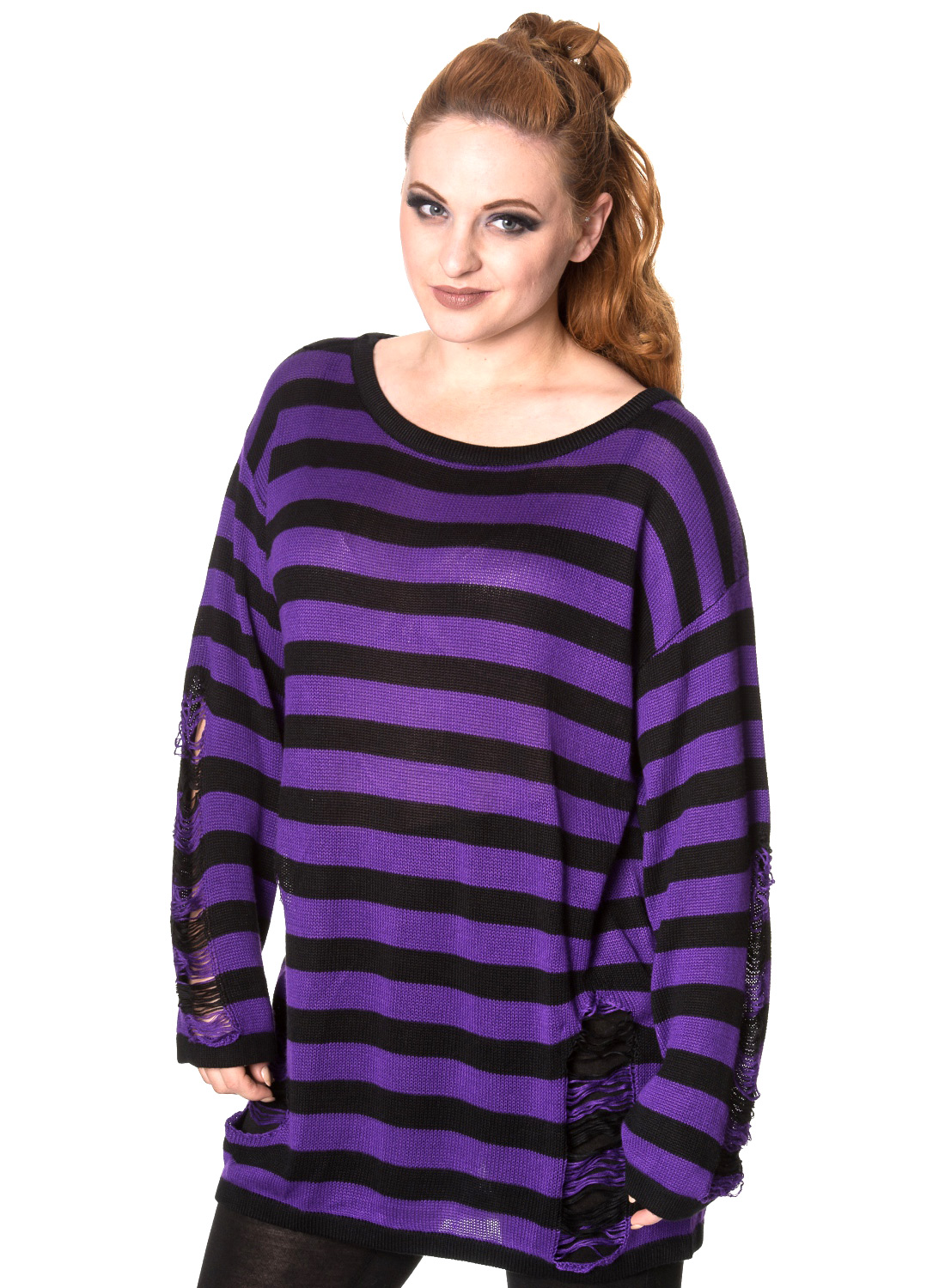 Pugsley Striped Knit Sweater