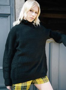Black Widow Knit Sweater