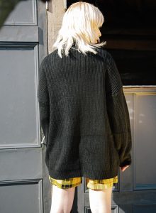 Black Widow Knit Sweater