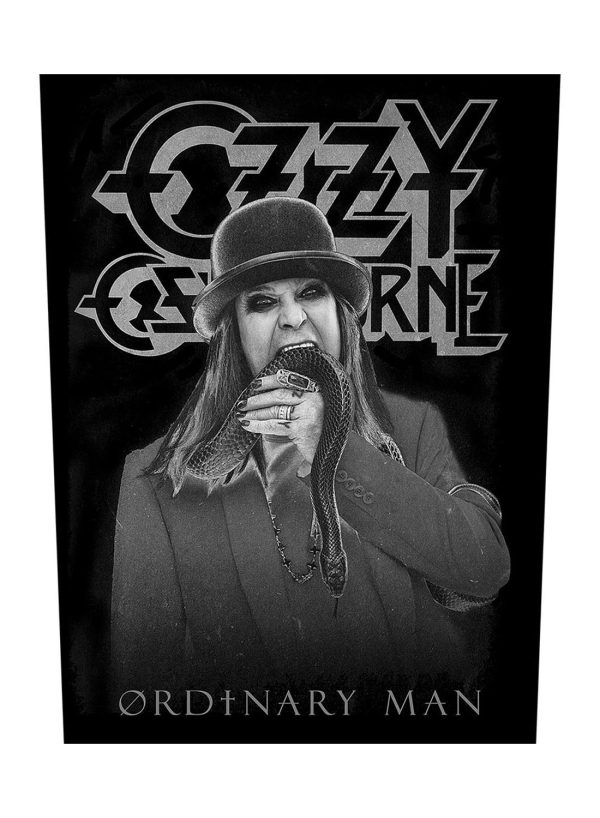 Ozzy Osbourne Ordinary Man Back Patch