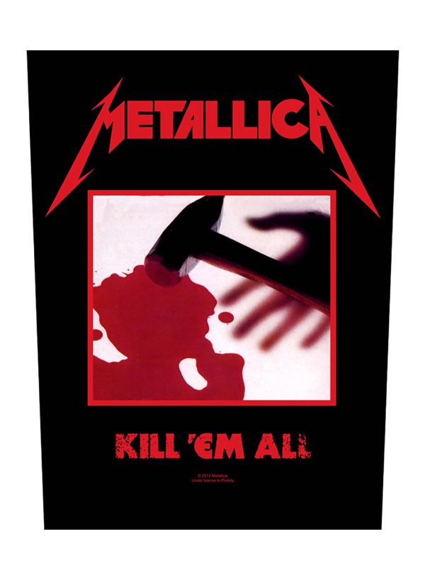 Metallica Kill 'em All Back Patch