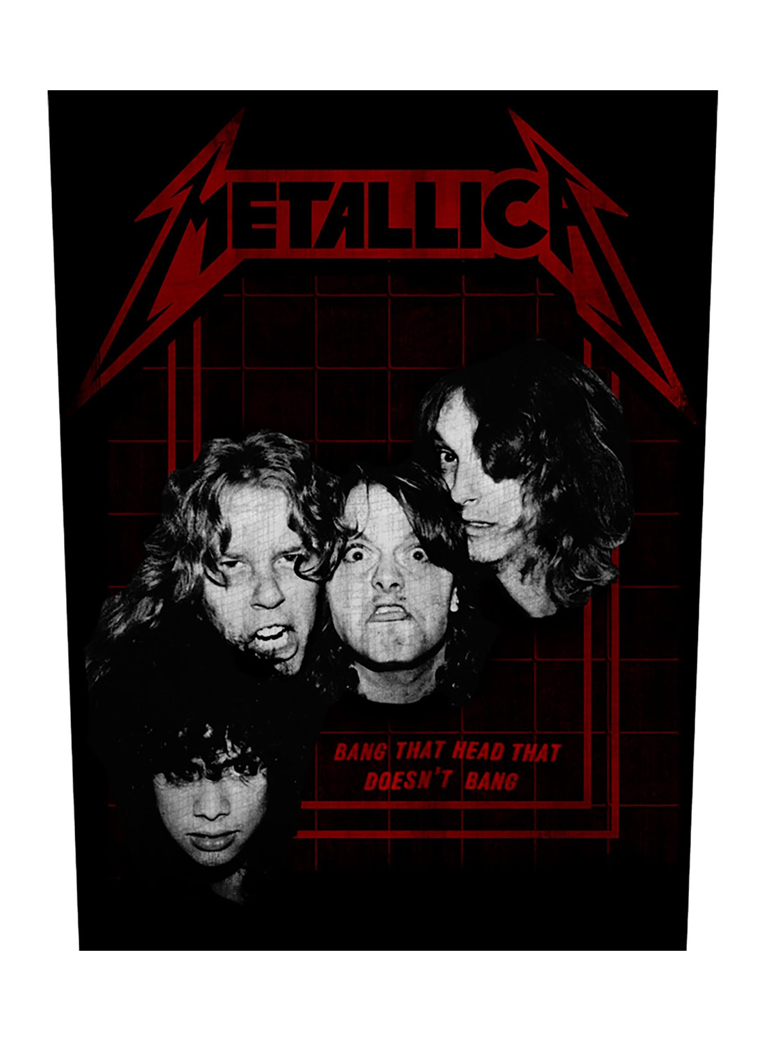 Metallica Bang That Head Back Patch
