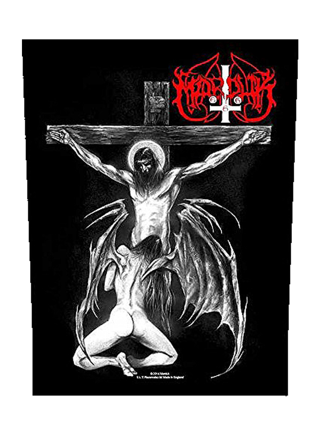 Marduk Christ Raping Back Patch