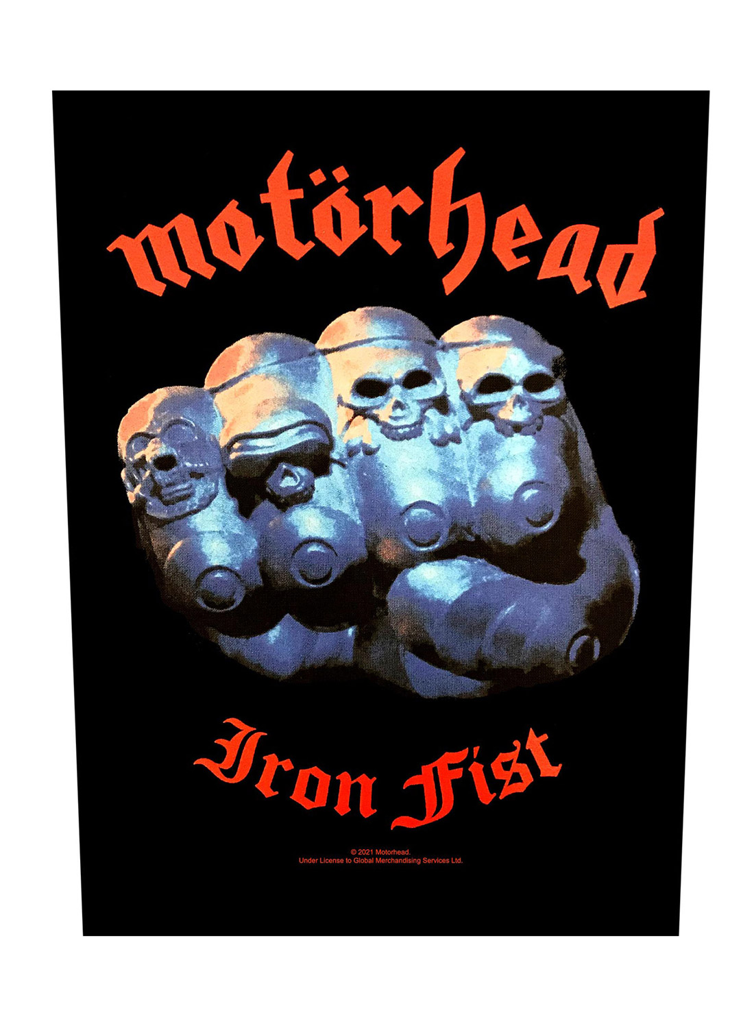 Motörhead Iron Fist Back Patch