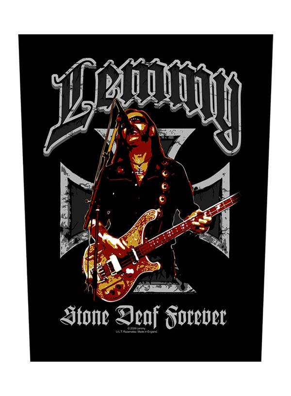 Lemmy Stone Deaf Back Patch