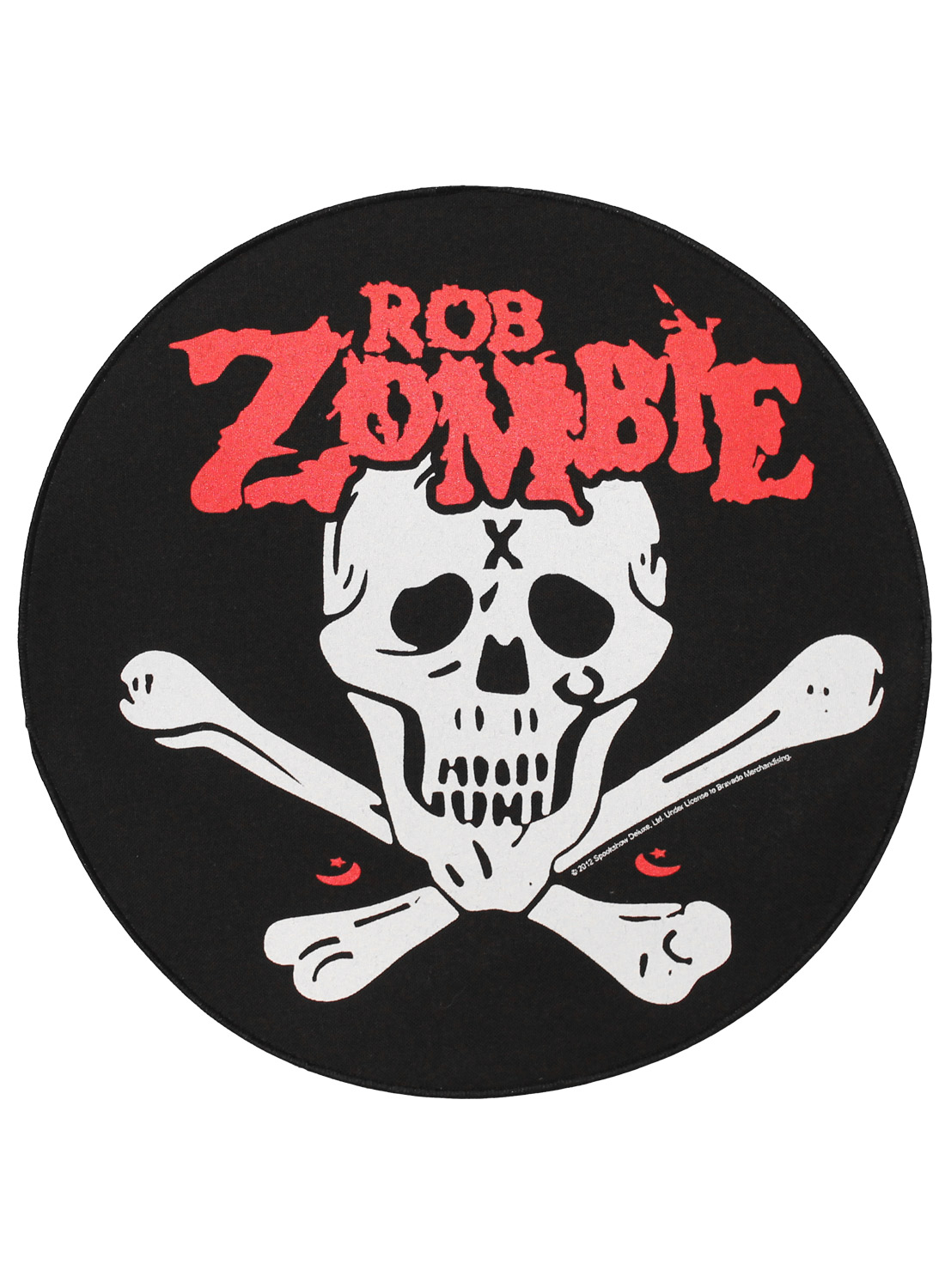 Rob Zombie Dead Return Round Back Patch