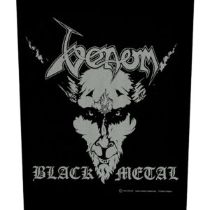 Venom Black Metal Back Patch