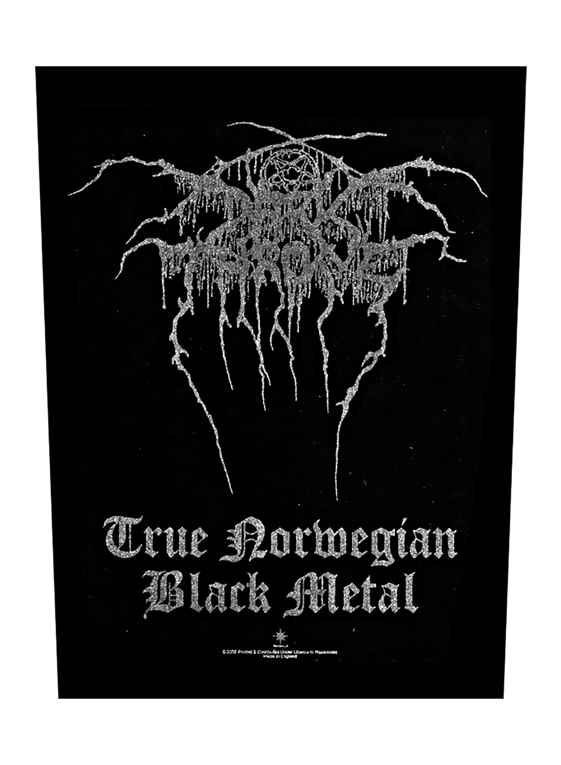 Darkthrone True Norwegian Black Metal Back Patch