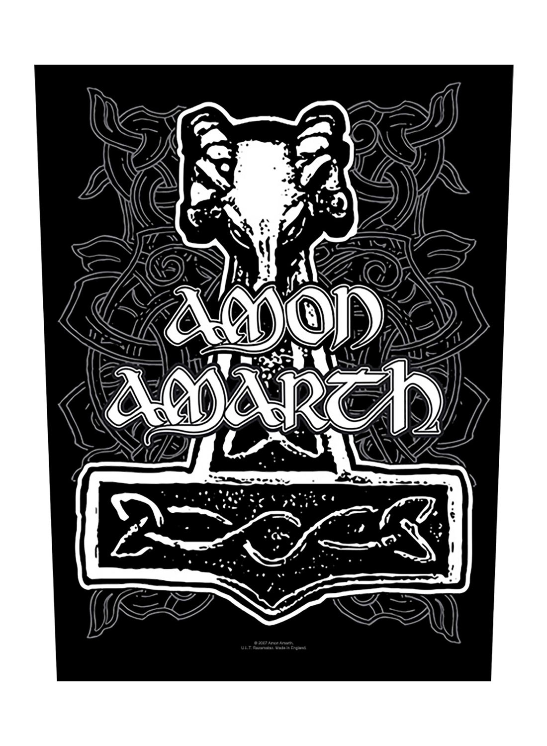 Amon Amarth Hammer Back Patch