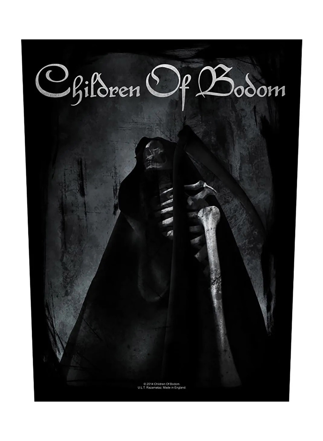 Children Of Bodom Fear The Reaper Back Patch