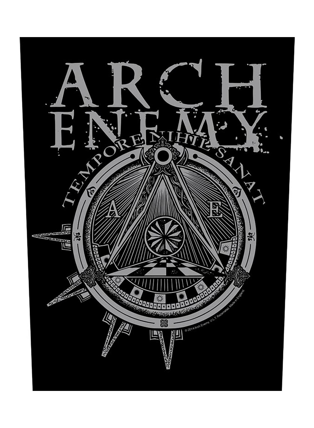 Arch Enemy Tempore Nihil Sanat Back Patch