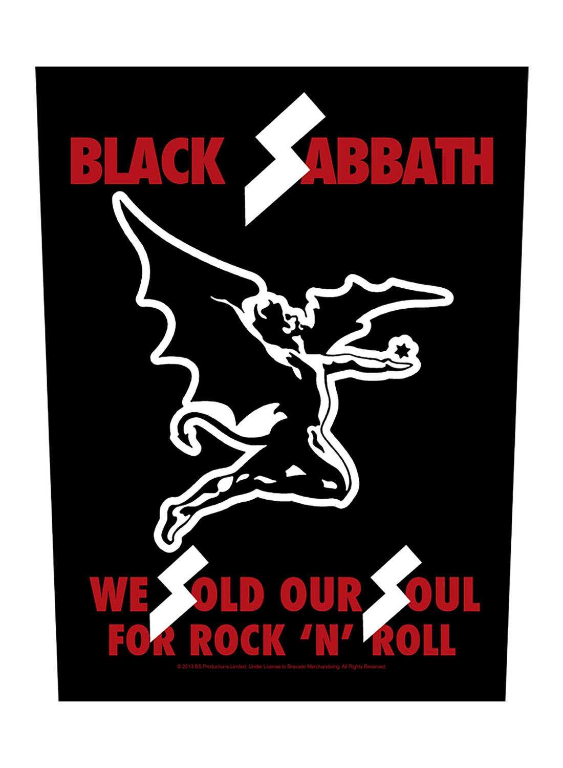 Black Sabbath We Sold Our Souls Back Patch