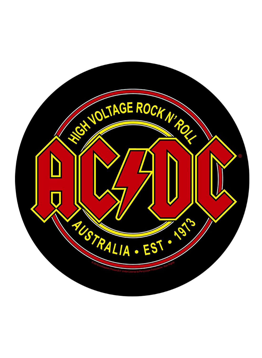 AC/DC High Voltage Rock'n'Roll Back Patch