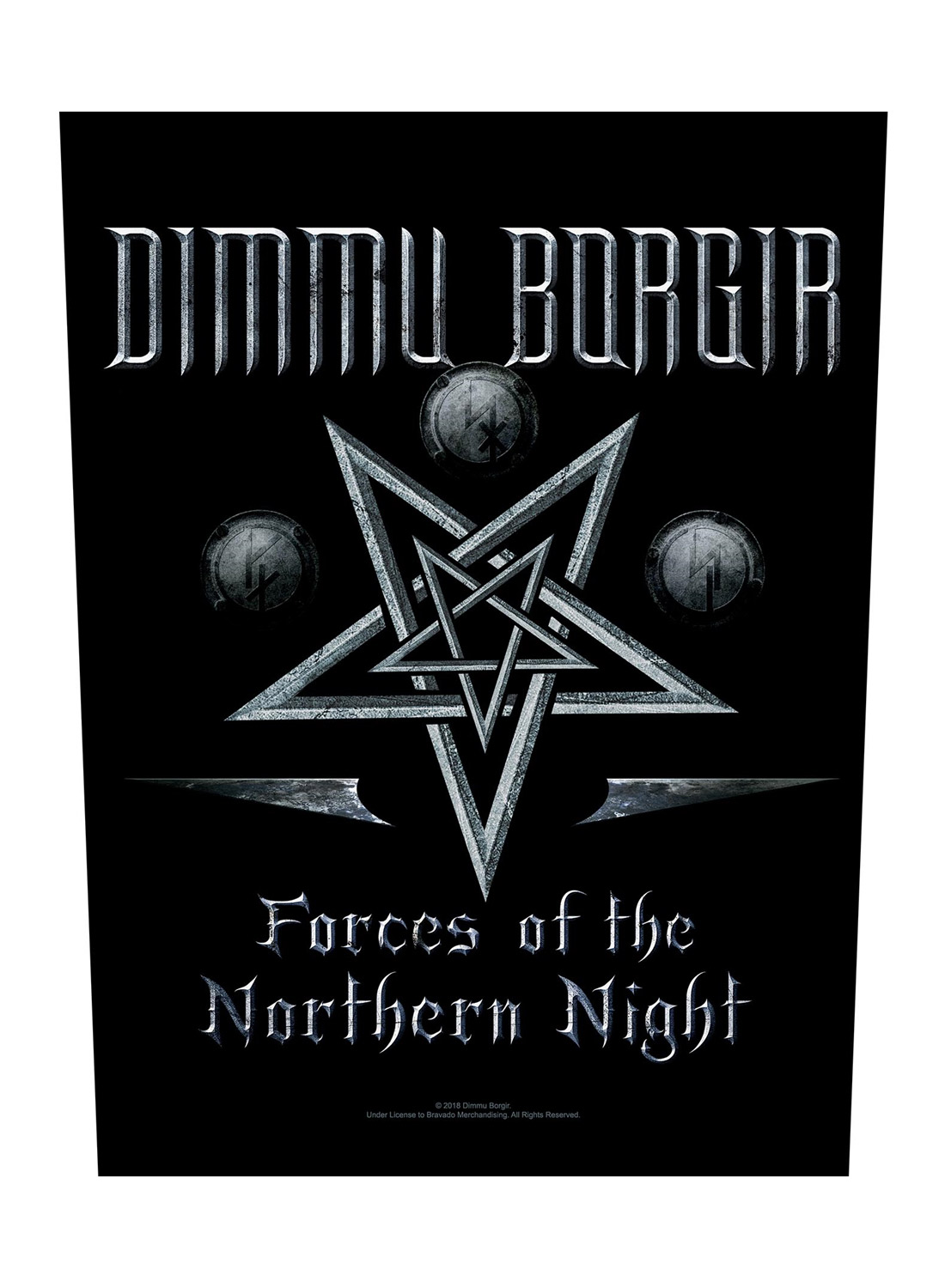 Dimmu Borgir Forces of the Northern Night Back Patch