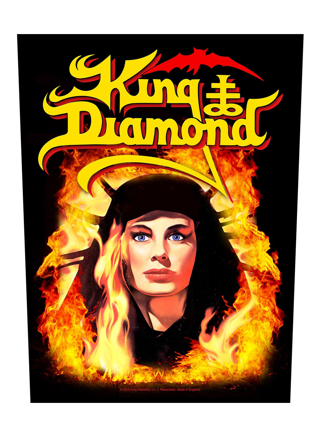 King Diamond Fatal Portrait Back Patch