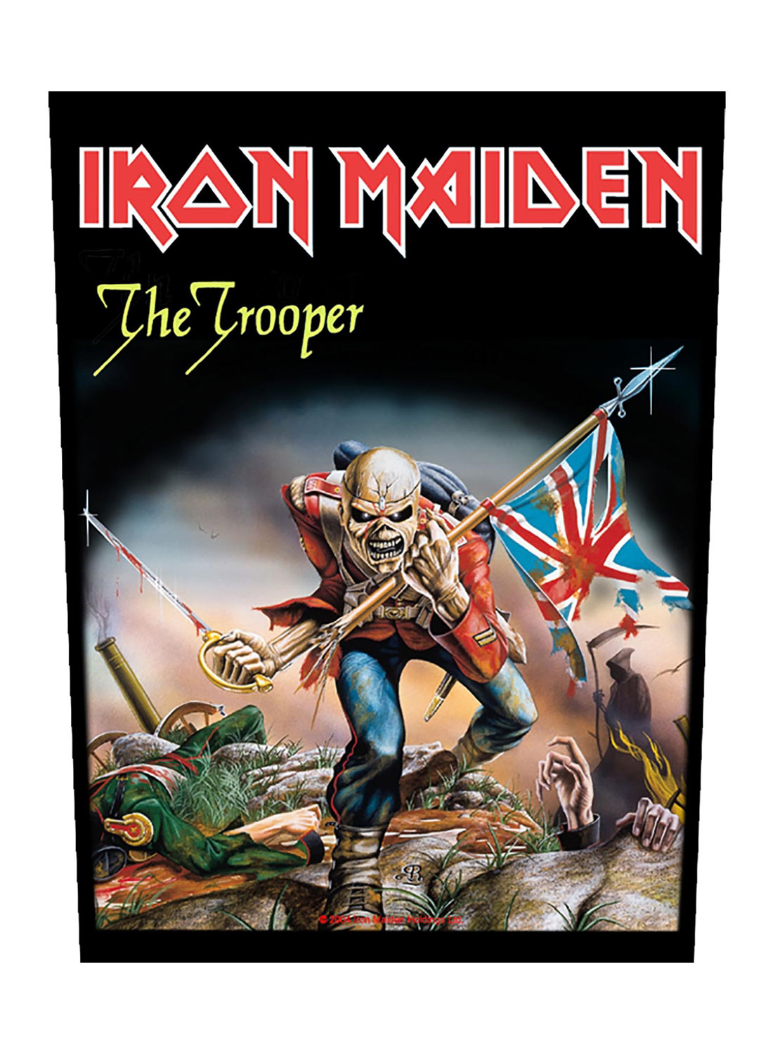 Iron Maiden The Trooper Back Patch