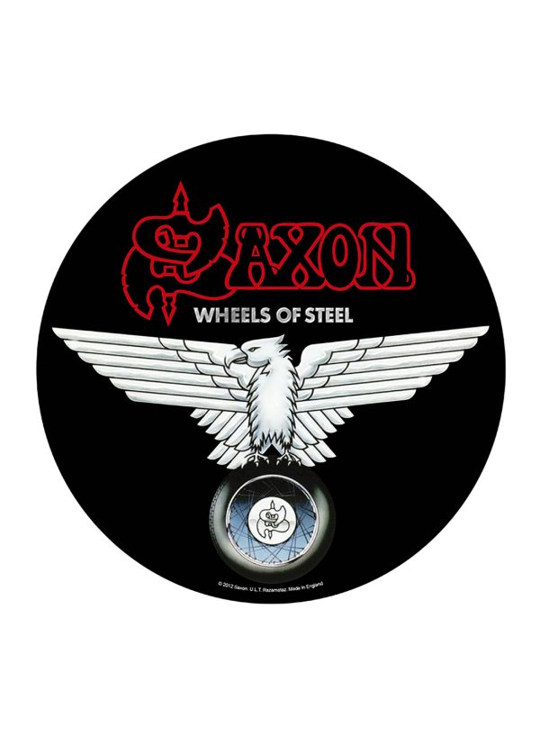 Saxon Wheels Of Steel Back Patch