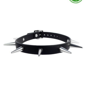 1 Row Con Long Stud Vegan Choker