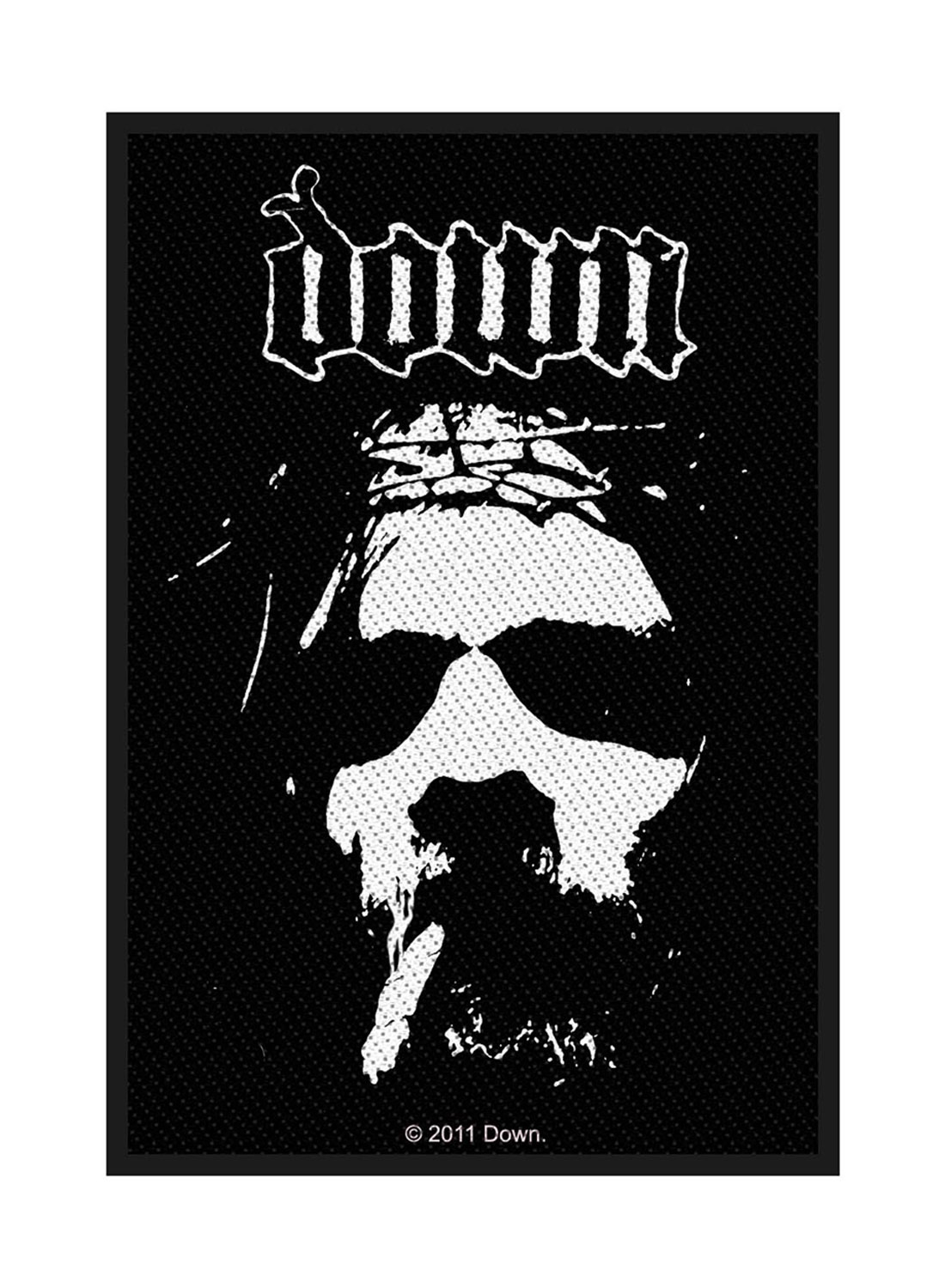 Down Face Logo Patch