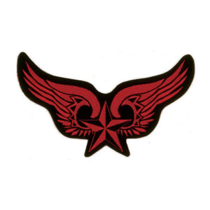 Winged Nautical Star Patch
