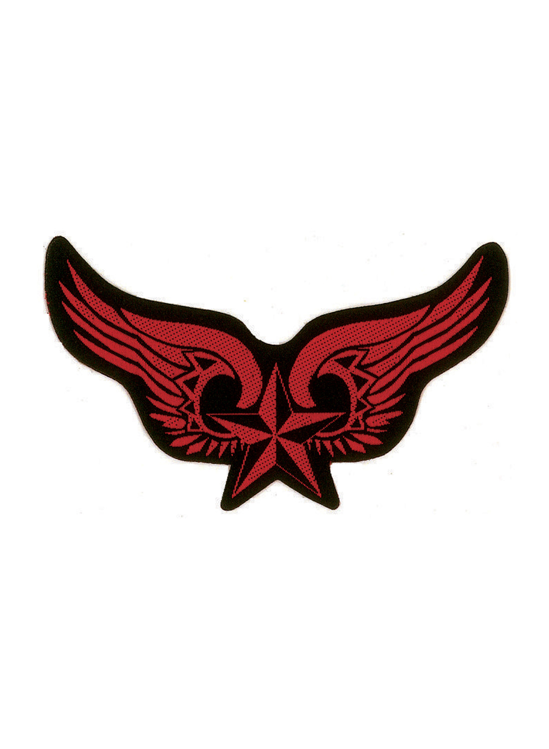 Winged Nautical Star Patch