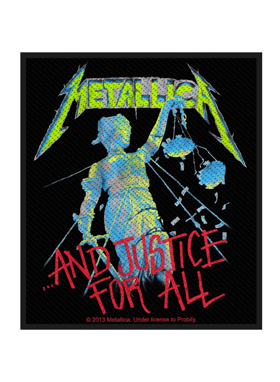 Metallica And Justice for All Patch