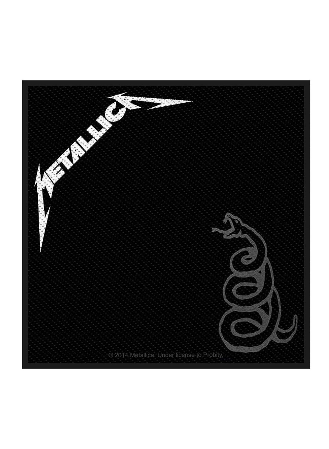 Metallica Black Album 2014 Patch