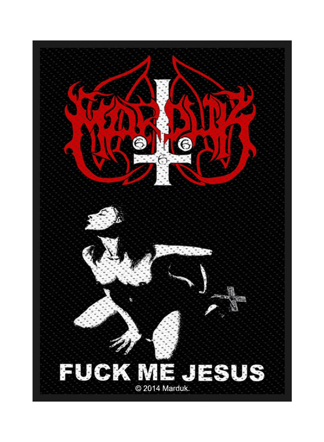 Marduk Fuck Me Jesus Patch