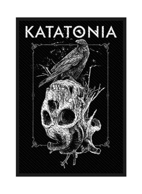 Katatonia Crow Skull Patch
