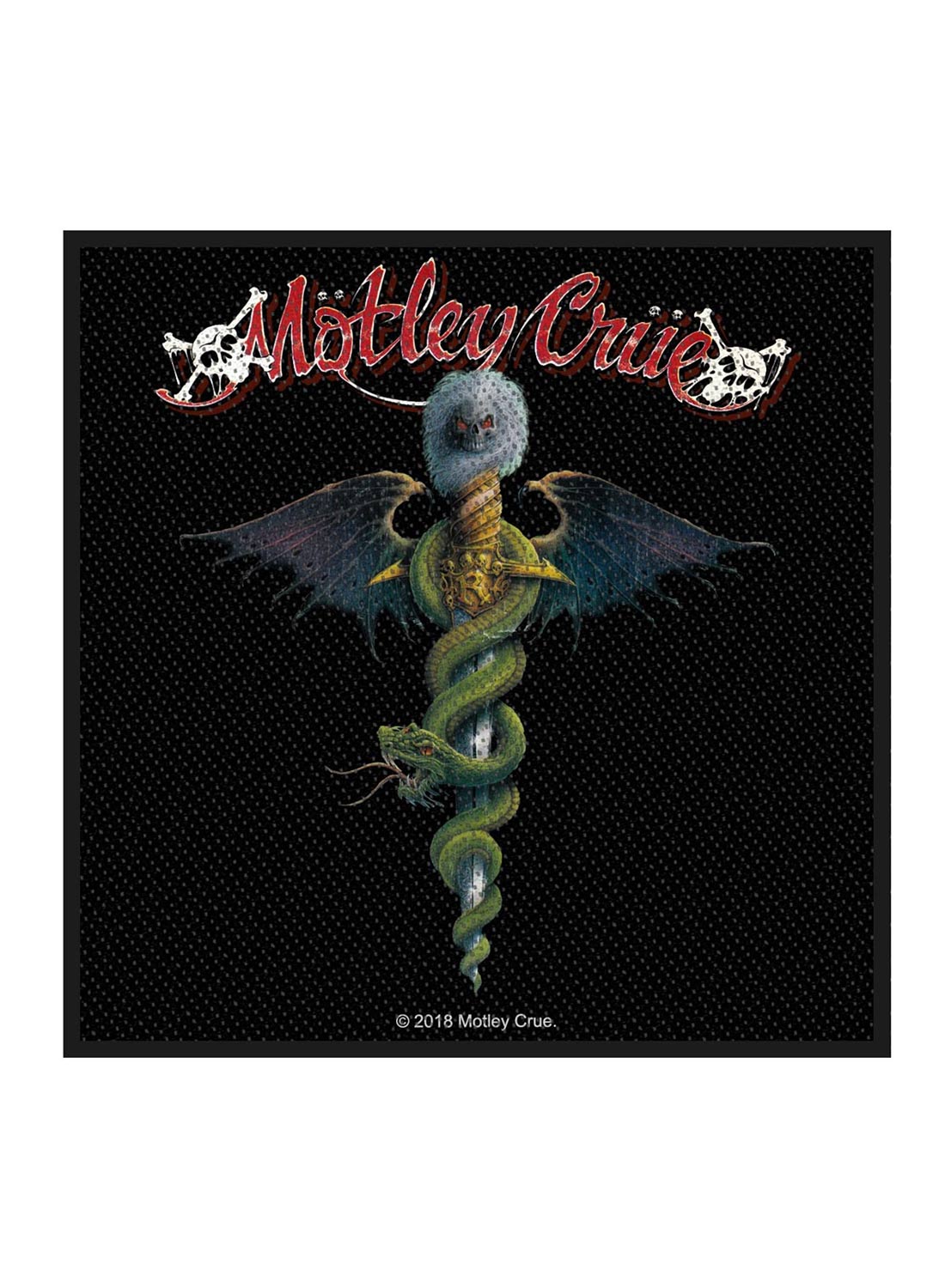 Mötley Crue Dr Feelgood Patch
