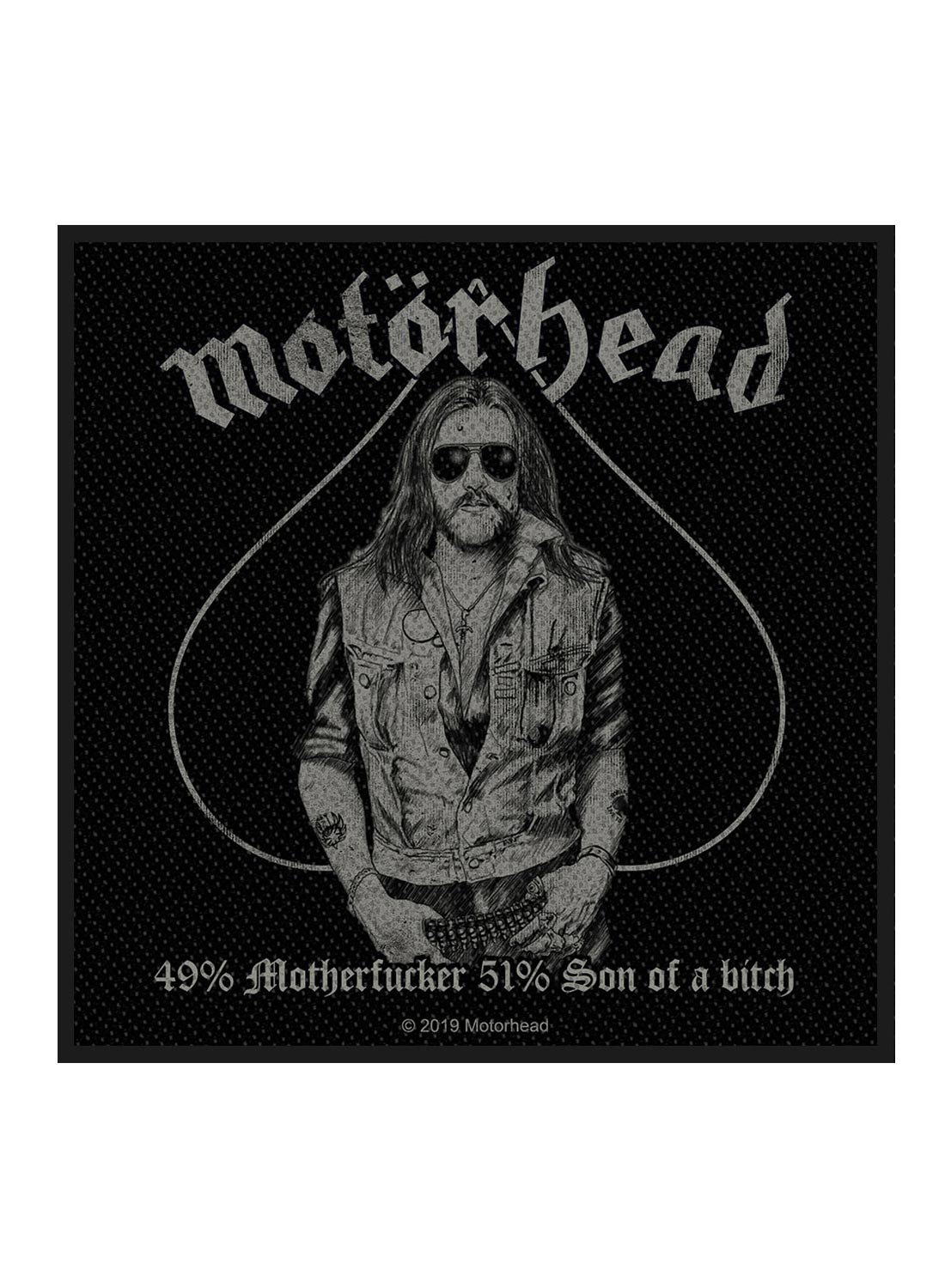 Motörhead 49% Motherfucker Patch