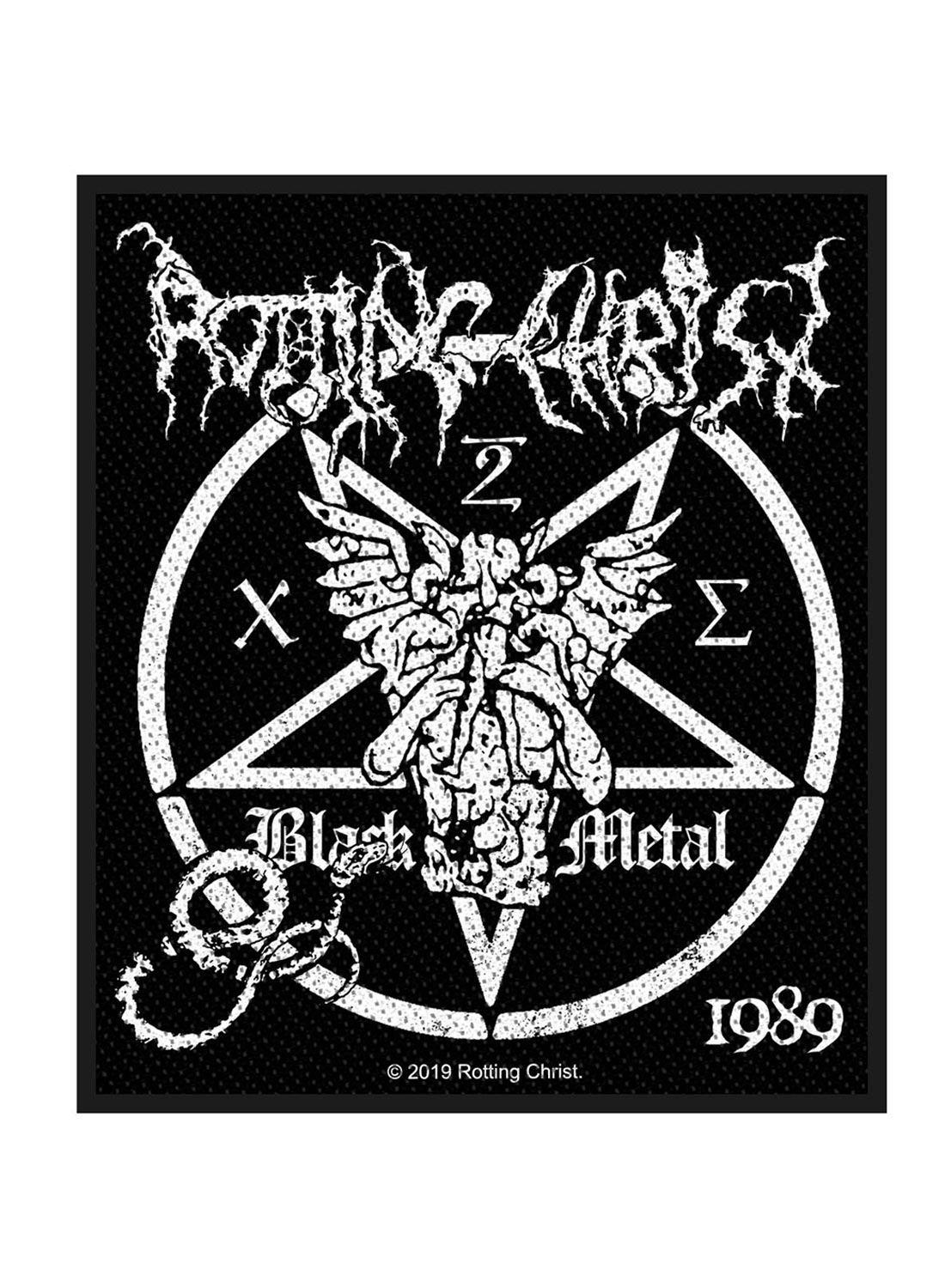 Rotting Christ Black Metal Patch