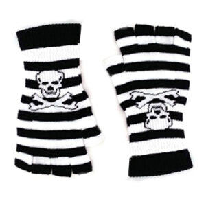 Skeleror Fingerless Gloves