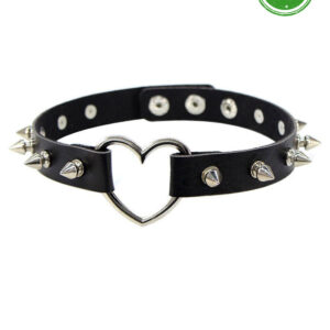 Spiky heart Chocker