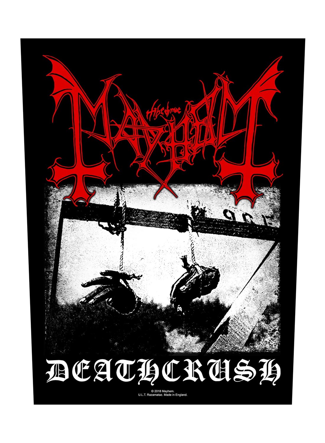 Mayhem Deathcrush Back Patch