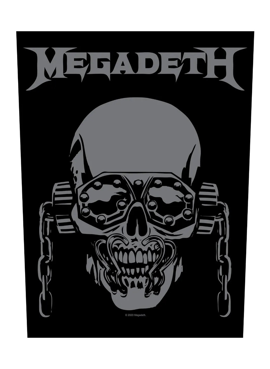 Megadeth Rattlehead Back Patch