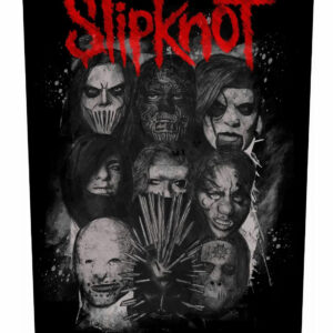 Slipknot We Are Not Your Kind Masks Back Patch