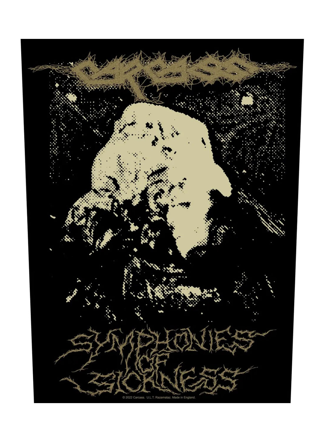 Carcass Symphonies of sickness Back Patch