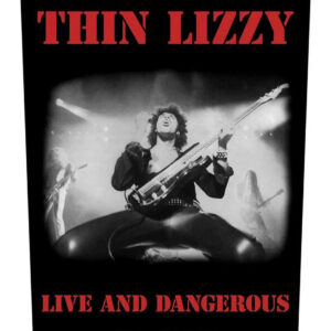 Thin Lizzy Live And Dangerous Back Patch