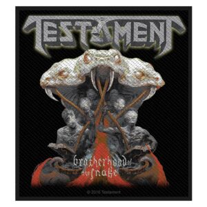 Testament Brotherhood Of The Snake Patch