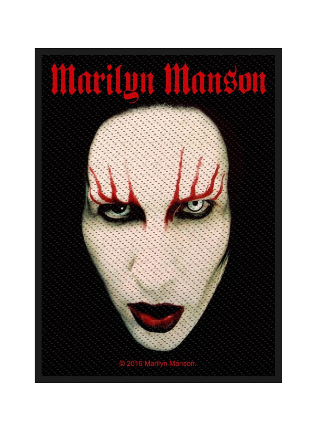 Marilyn Manson Face Patch