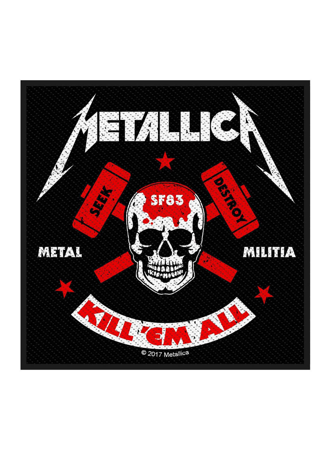 Metallica Metal Melitia Patch