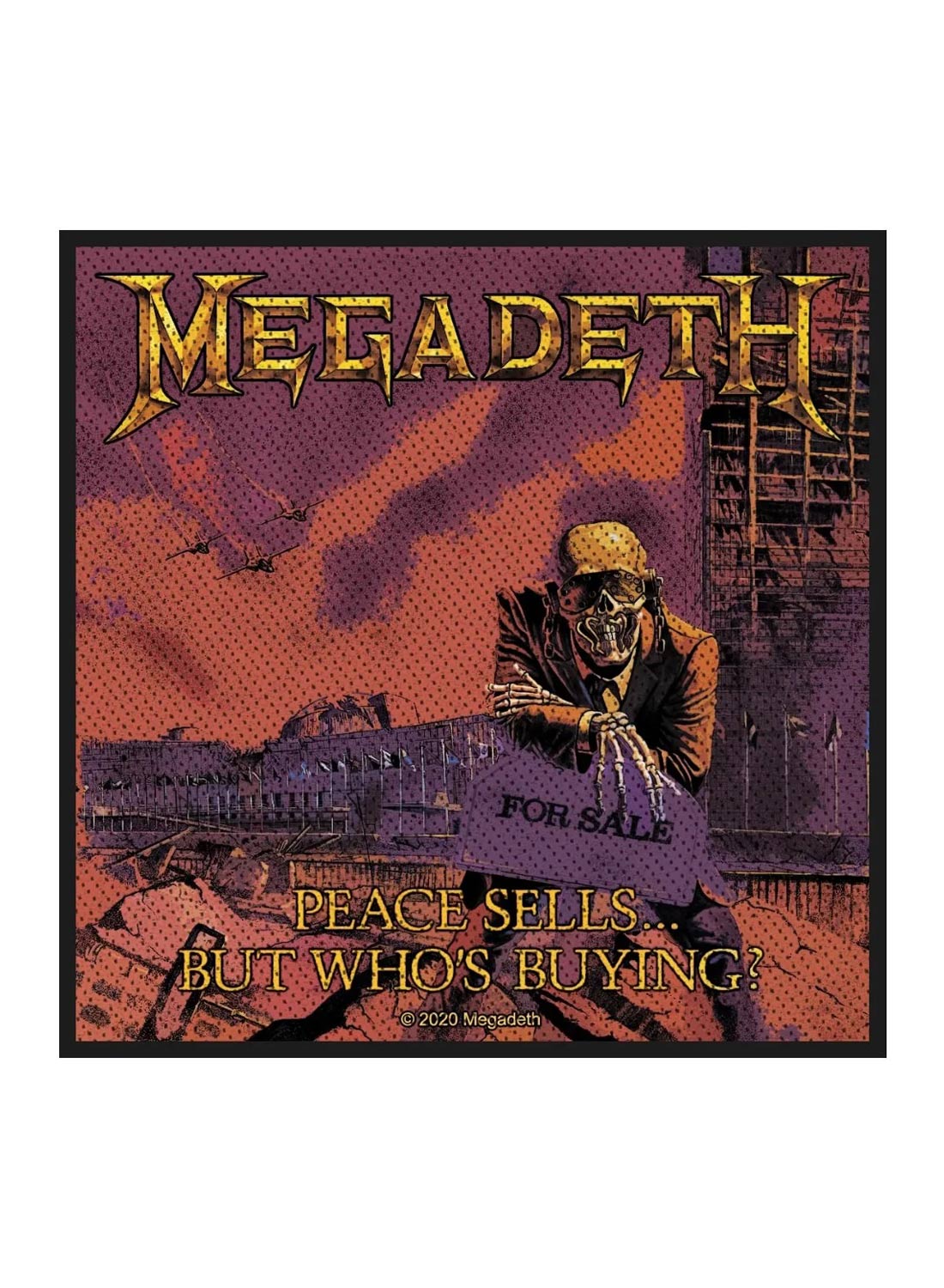 Megadeth Peace Sells But Who's Buying Patch