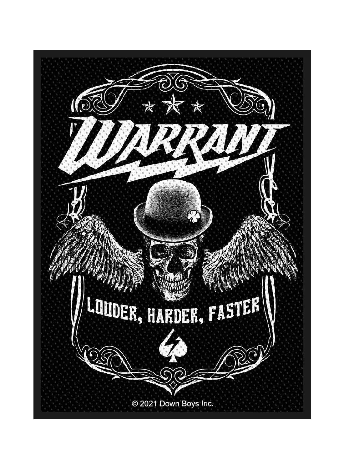 Warrant Louder Harder Faster Patch