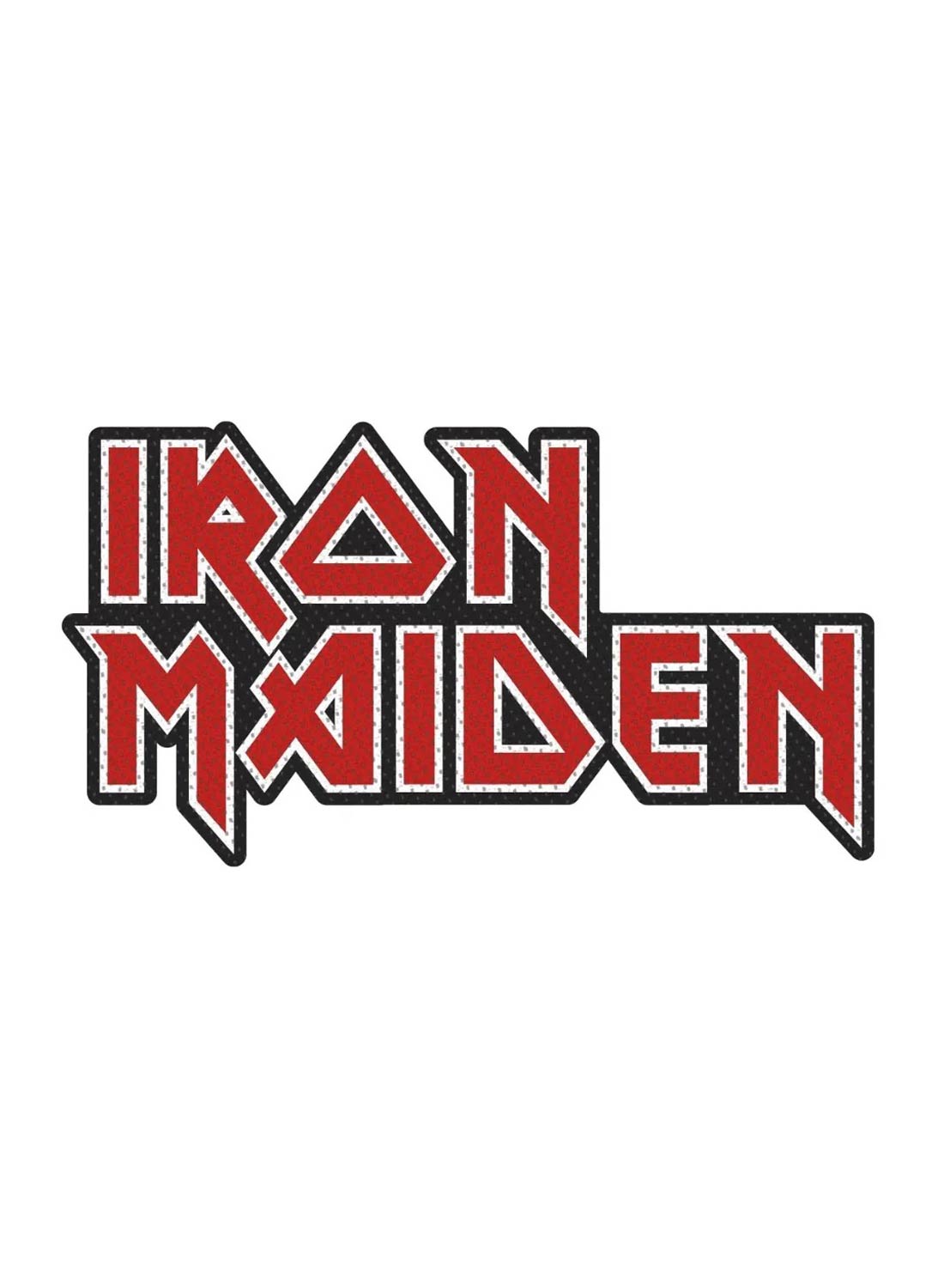 Iron Maiden Logo Cut Out Patch