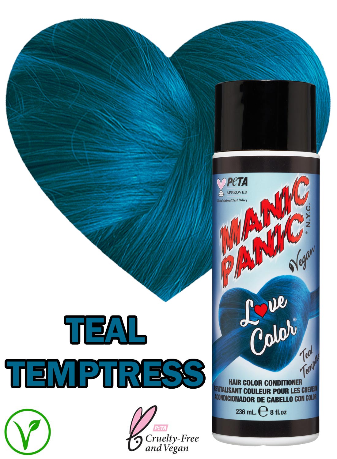 Love Color Teal Temptress