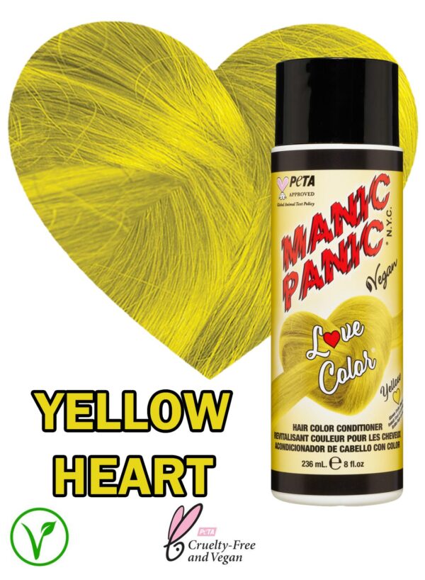 Love Color Yellow Heart